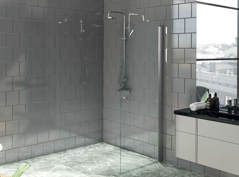 Purus Line Premium Tile Insert Purus Line Premium är den diskreta golvbrunnen utan synliga kanter.