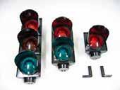 : 200 mm Glödlampa: BA20, 12V 35W (ingår ej) 141100 Signalampel 1 fält 141200 Signalampel 2 fält 141300 Signalampel 3 fält 141700 Konsol för