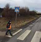 109 SeeMe varningssystem för övergångställe SeeMe övergångställe är speciellt anpassat för att öka de oskyddade trafikanternas synbarhet och säkerhet vid övergångställen och vägpassager.