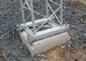 460106 L=5500 mm 460107 L=6000 mm 460108 L=6500 mm 460109 L=7000 mm 460111 L=7500 mm 460112 L=8000 mm Säkerhetsstolpe fackverk 380x380: