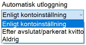 3.14.3 Automatisk rabatt Vid betalning med värdekort kan automatisk rabatt läggas på kvittot vid försäljning. Ange rabatt i % under Inställningar -> Övrigt -> Kundkort.