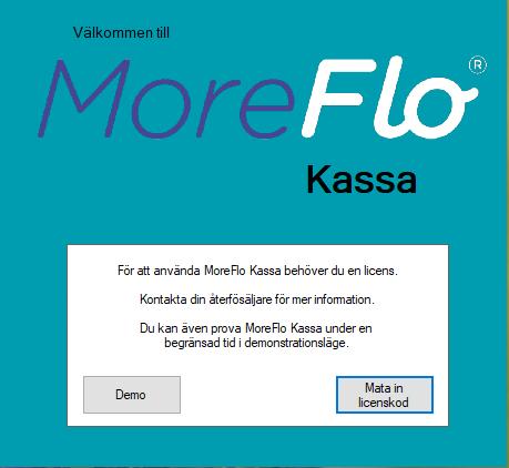 2 Installation 2.1 Installation av kassaprogram Installationen sker automatiskt med hjälp av ett installationsprogram, senaste versionen kan hämtas via https://www.moreflo.com/support/nedladdning/ 1.