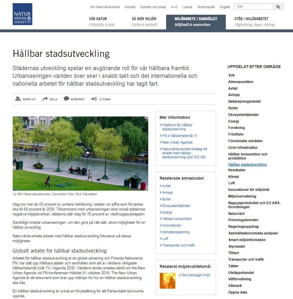 Arbeta faktabaserat Plattform för hållbar
