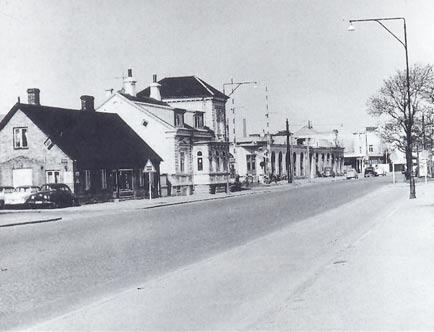förstadskaraktären på Planteringen och längs Planteringsvägen har
