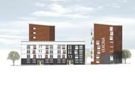 Nybyggnad Markanläggning Byggtekniskt antal huskroppar 2st Antal våningar 8st Nybyggnad av flerbostadshus på Kvillebäcken, Göteborg Brf Verona Här stod vi för installationssamordning