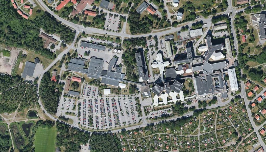 2 (8) Bakgrund Landstinget har lämnat in ansökan om bygglov för en psykiatri på den södra delen av sjukhusorådet på fastigheten Kungsljuset 3.