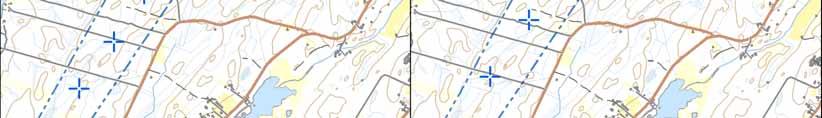 Navhöjd ca 115 m. Vindkraftsparkens totaleffekt: 48 MW. Figur 15. Vindkraftsparkens alternativ.