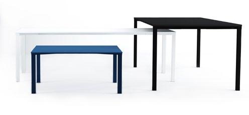 bord tables shadow BY JOEL KARLSSON Bord i flera storlekar och enkelt måttanpassat med stativ i stålrör och gjuten metall. Stativ i strukturlack i standard (svart eller vit), eller.