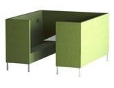 fåtöljer/soffor easychairs/sofas mute coupe BY JOEL KARLSSON template Modulsoffsystem i kupéutförande för 2-6 personer. Stativ i stålrör i standard (svart, vit eller silver), eller.