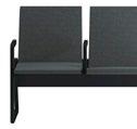 fåtöljer/soffor easychairs/sofas transfer BY HOWL Armstöd Armrest or Alu +523 +592 +627* Bordsskiva Tabletop 50x55cm Lackerad MDF eller laminat, Vit, Svart, Grå Lacquered MDF or laminate top, White,