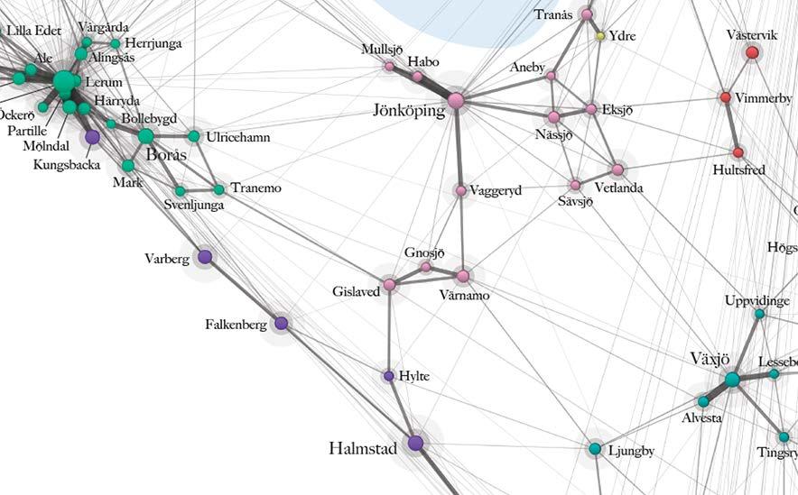 REGIONAL ANALYS Uppkoppling Uppkoppling innebär att en region eller kommun är framgångsrik när den lyckas vara uppkopplad mot de ställen där världen växer och där produktionskrafterna och tillväxten