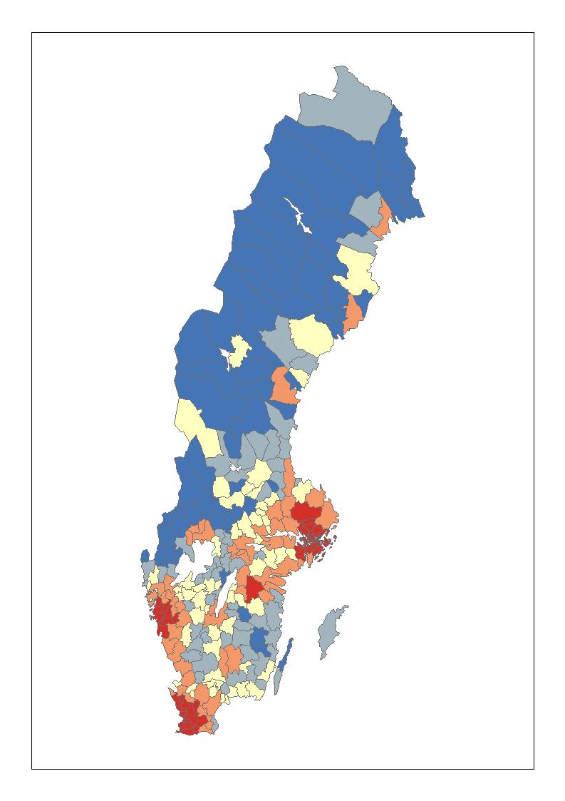 aktörer i sin omgivning är i hög grad beroenden på det geografiska avståndet mellan de involverade personerna, vilket innebär att restiden i detta sammanhang är en approximation av kostnaden för