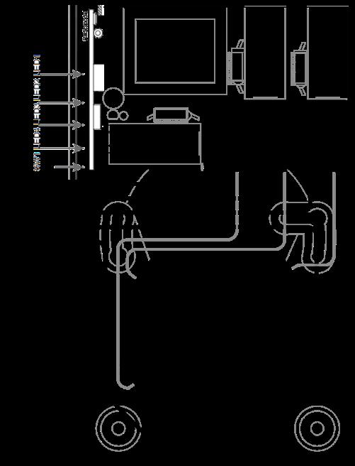 Installation av spisvakten OBS! Vid leverans av spisvakten är reläbox och sensor parade från fabrik. 1. Montering av reläbox 1. Anslut reläboxens stickkontakt i ett befintligt strömuttag alt.