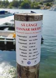 Tänk om alla visste hur länge det tog för ett tuggummi, ölburk eller plastpåse att förintas i havet. Då skulle nog många tänka sig för innan man dumpade skräpet i vattnet.
