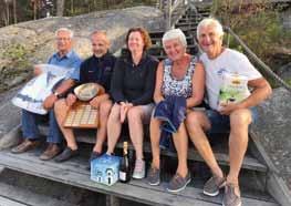 Stort tack till dem! Äldsta båten vann med en dryg minuts marginal till den näst äldsta båten.
