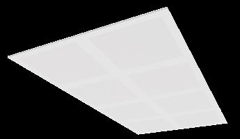 Demonteringsbara undertak Gyptone Quattro 70 paneler Panelstorlek: 600 600 mm.