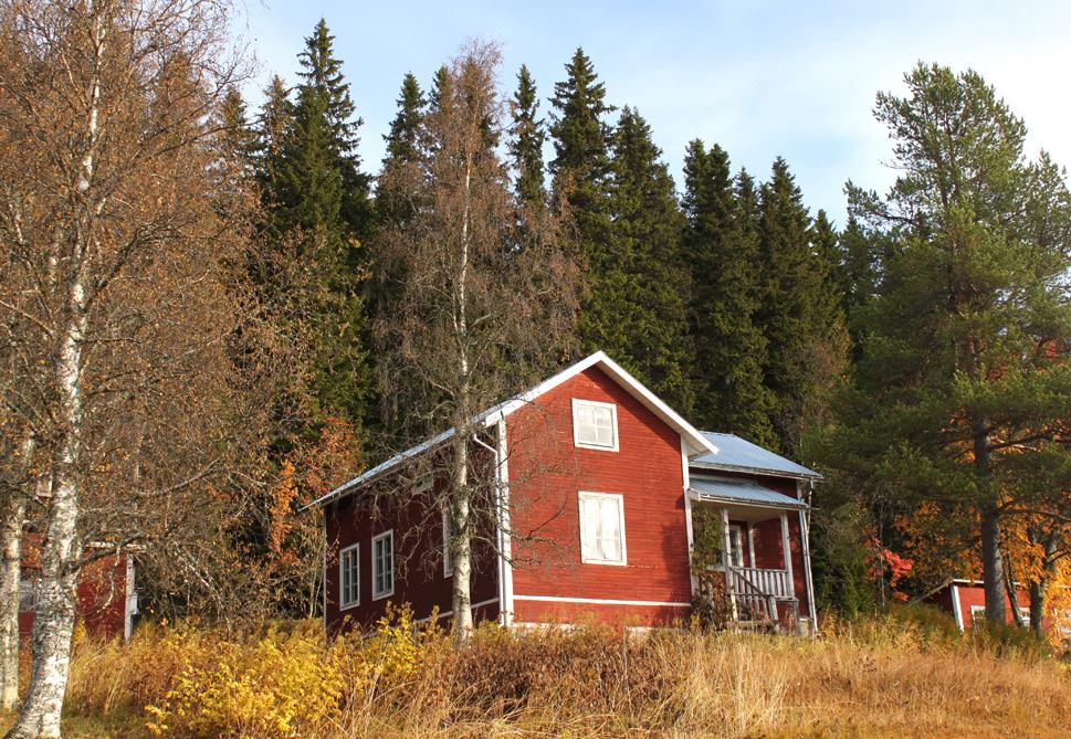 Fjällglim Omläggning av pannplåtstak 2012 Åkersjön