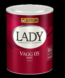 VÄGG: LADY PURE COLOR SUPERMATT 1624 LÄTTHET PANEL: LADY SUPREME FINISH SUPERBLANK