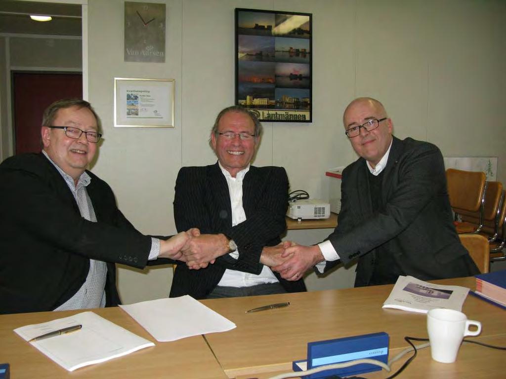 2012-02-16 Avtal för leverans av maskinutrustning Kontrakt tecknas med Holländska bolaget Van Aarsen
