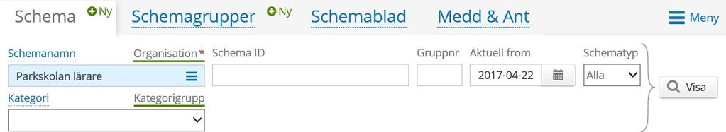 170901/AB Sida 7 av 15 Nedanstående varning kommer upp. När du sparar ett helt nytt schema trycker du på Spara igen.