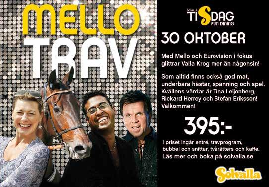 SOLVALLA DISTANS START BANKOD TRIO TVILLING VINNARE PLATS 0 m -åriga och äldre högst 0.000 kr. 0 m. Voltstart. 9:0 Pris: 0.000-0.000-.000-.00-.000-(.00)-(.00) kr.