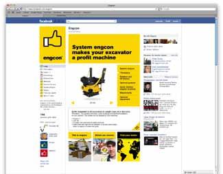 We have also created pages where members can read about our concept, view our products, find their nearest dealer, enter competitions and watch our videos.