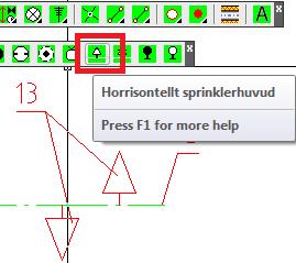 Sätt in 2 st.