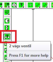 Fäst verktygsfältet för Ventiler o Pumpar med fysisk