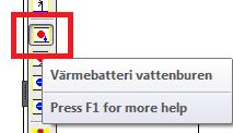Öppna flyouten Ventilationskomponenter, och