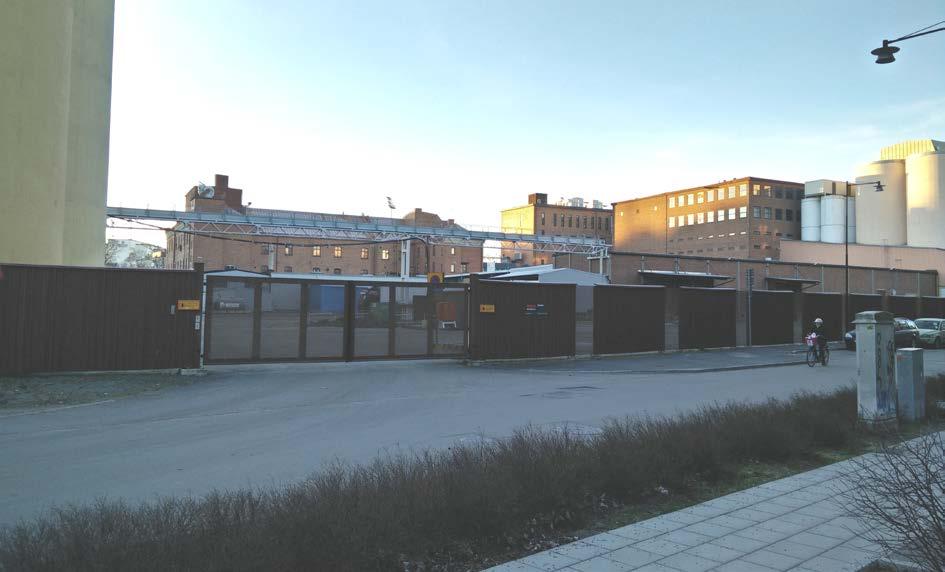 Förutsättningar Planområdet är idag bebyggt med industribyggnader med varierad karaktär.
