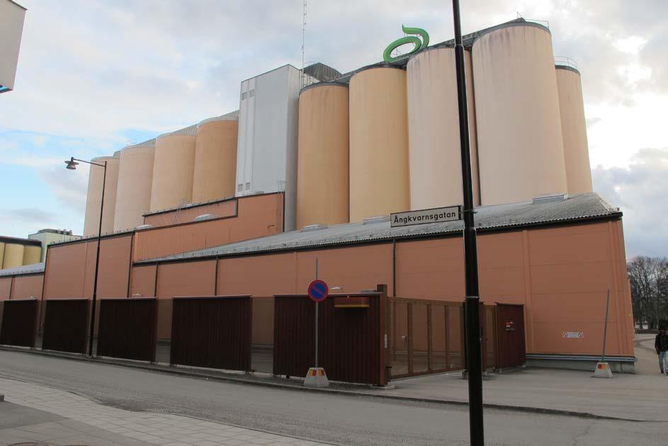 några av silotornen av