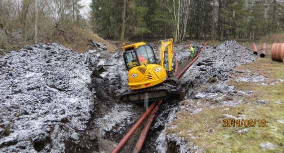 Anslutning av tryckavloppsledningar från Vartofta Kättilstorp och Slutarp-Åsarp till Hulesjön Verksamhetsanalys Vattenläcka i segjärnsrör Lövängsgatan Floby Verksamhetsredovisning VA-kollektivet VA