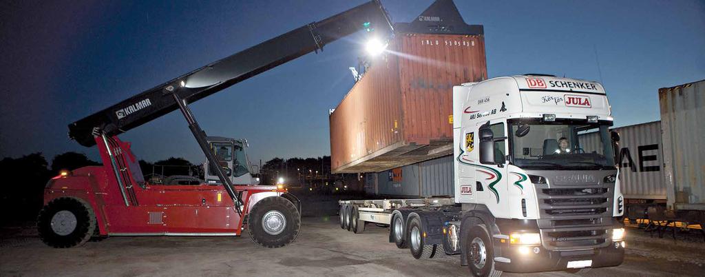HÅLLBARHETSREDOVISNING Logistik och infrastruktur Logistik Under 2014 har det arbetats intensivt med den fortsatta utvecklingen av Skaraborg Logistic Center och Marjarps logistikområde.