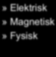 Jämförelse» Elektrisk»