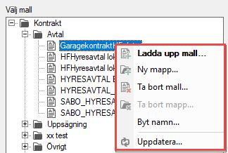 Nyhetsdokument Vitec Hyra - Version 1.64 april 2018 Bokmärken Nya bokmärken har lagts till.