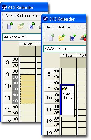 CRM-handbok - Aktiviteter 2.5.1. Kalenderbokning Klicka på ikonen för att skapa en ny kalenderbokning. Rutin 612 Aktiviteter öppnas.