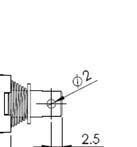 B131525-6, öppen biplär magnet 13 x 15 x 25 mm Hållkraft,