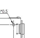 B22637-1, öppen biplär magnet 2 x 26 x 37 mm Hållkraft, permanentmagnet 2 N iameter, ankare / tryckpinne: Ø1 / Ø2 mm nkarvikt ca 22 g Ttalvikt 11 g Kabellängd, kntaktdn, stift mm.