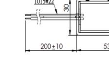 B27354-12, öppen biplär magnet 27 x 3 x 53,5 mm Hållkraft,