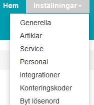 Om de inte matchar kommer bokningen att läggas på den Standardartikel man angivit vid konfigurationen. 3. Logga in i MoreFlo Apps på webben med de inloggningsuppgifter du fått i ditt välkomstmail. 4.