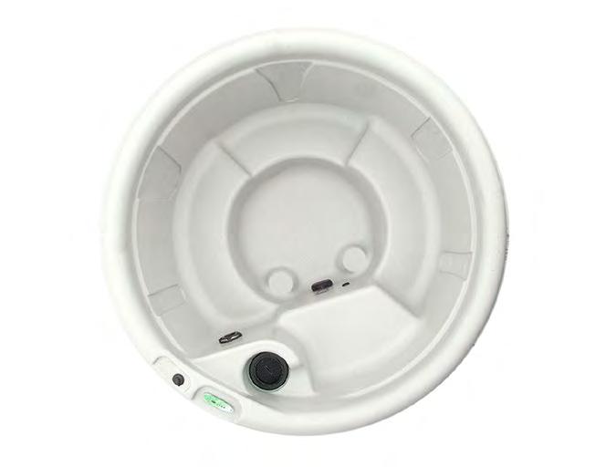 Delite Storlek: 200 cm diameter, Jetmunstycken: 12 st justerbara jets 78 cm hög* Jetpump: 2 hk, 2 hastigheter Vikt: 225 kg tom, Övrigt: LED-lampa standard.