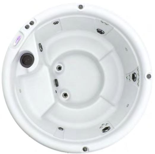 Warrior XL Storlek: 213 cm diameter, 102 cm hög* Vikt: 175 kg tom, 1 825 kg fylld Volym: 1 600 liter Antal personer: 6 Jetmunstycken: 21 st varav 2 stora fotjets Jetpump: 2 hk med 2 hastigheter