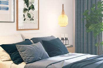 Österport har alla förutsättningar att bli ett nytt landmärke i stadens östra delar. NATURIA MATERIA Vi har valt material med stor omsorg.