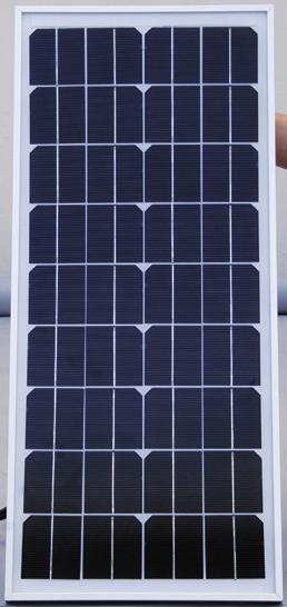 Beroende på antal soltimmar och batteriaggregat kan du välja mellan