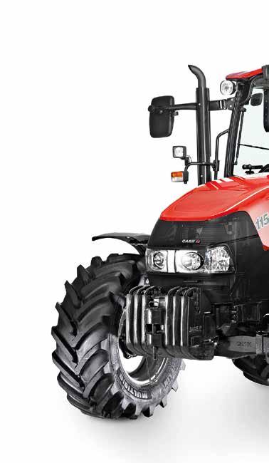 köra. INTUITIVA OCH EFFEKTIVA REGLAGE Reglagen är logiskt utformade så att körningen blir intuitiv, vilket gör Farmall C lämplig för såväl tillfälliga som återkommande förare Instrumenteringen
