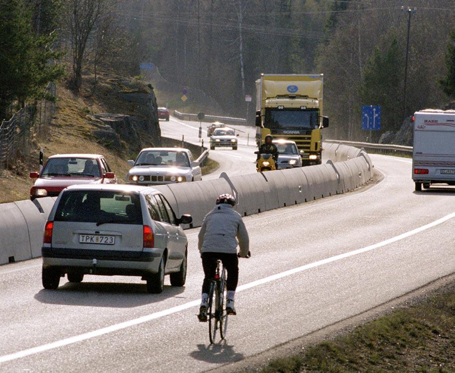 Vägmiljöerna har bedömts av personer som arbetar med vägutformning, yrkesförare