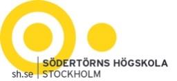 Bilaga 1 - Enkät Hej! Mitt namn är Hannah Steele och jag studerar Psykologi C vid Södertörns Högskola samt på masterprogrammet i arbetshälsovetenskap vid Högskolan i Gävle.