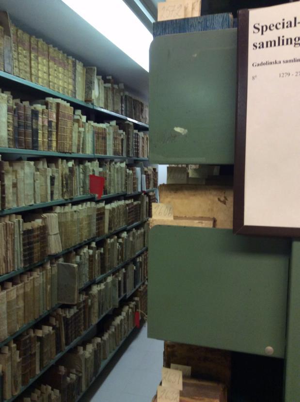 Johan Gadolins bidrag till det Gadolinska biblioteket En samlingshistorisk analys Eva Costiander-Huldén BBH K02 Lunds Universitet Kandidatuppsats