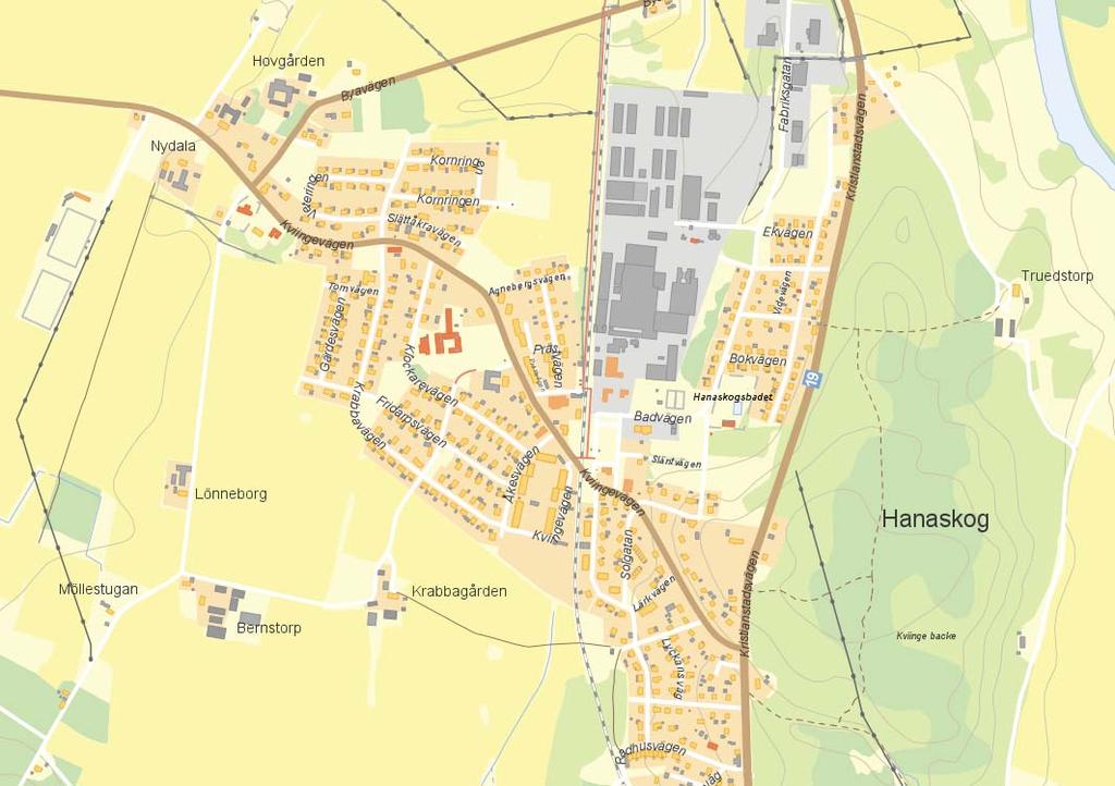 Detaljplan för Agneberg Hanaskog,