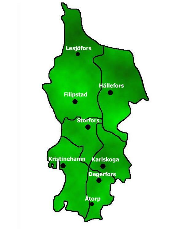 Larmtjänst AB (restvärdesräddning), kommunens POSOM-grupper, Kommunernas Socialförvaltningar, Frivilliga resursgrupper, Försvarsmakten m.fl.